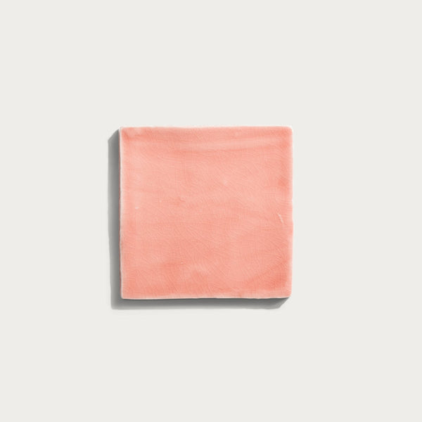 Neptune Wall & Floor Covering 13cm x 13cm Wilcot Tile, Rhubarb