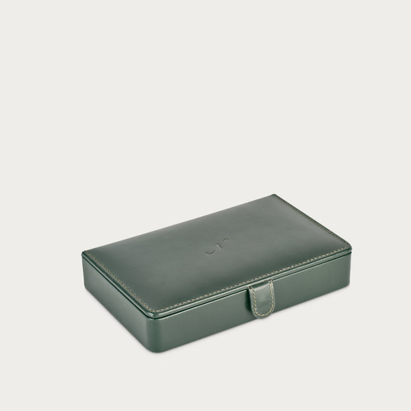 Neptune Accessories_Living accessories_Stationery & books default Neptune Leather Dominoes Set, Constable Green
