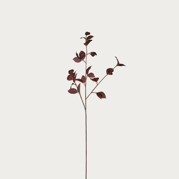 Neptune Accessories_Living accessories_Faux flowers & plants default Leaf Spray, Burgundy