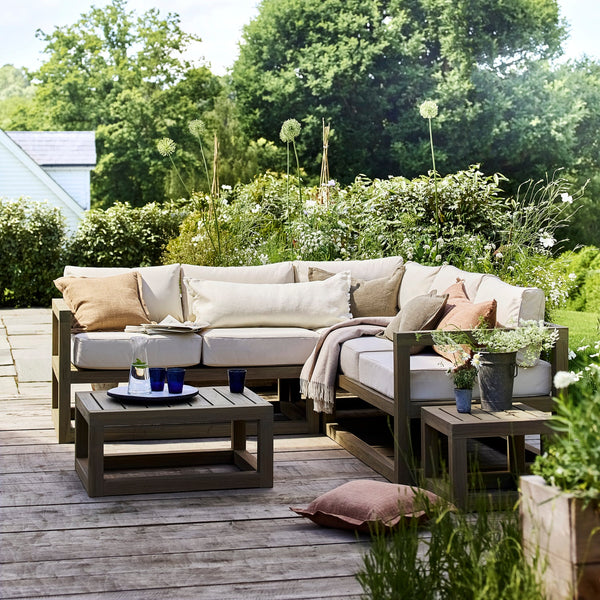 Neptune Sofas Right Arm Pembrey Modular Teak Garden Sofa