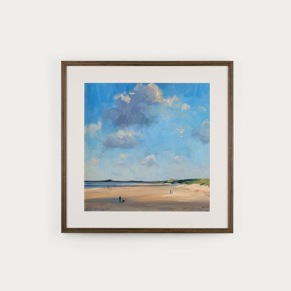 Neptune Accessories_Living accessories_Wall decor default Summer morning Cloudscape, Brancaster Beach
