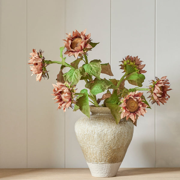 Neptune Accessories_Living accessories_Faux flowers & plants default Sunflower Stem, Brown