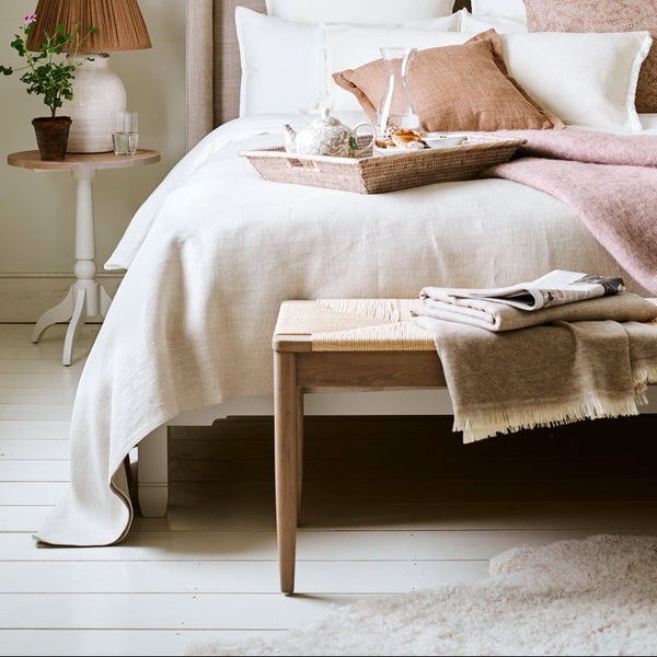 Neptune Decorating_Textiles_Bedding default Ardel Linen Bedspread, Natural - Small