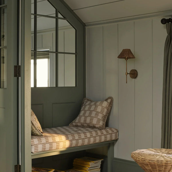 Neptune Accessories_Lighting_Wall lights default Athena Rattan Mini Wall Light