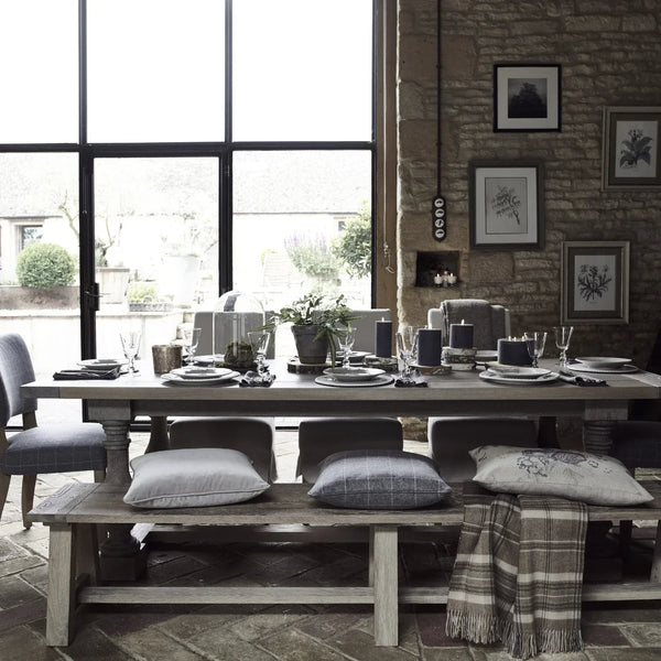 Neptune Furniture_Living & dining furniture_Dining tables default Balmoral 8 Seater Rectangular Dining Table, Seasoned Oak