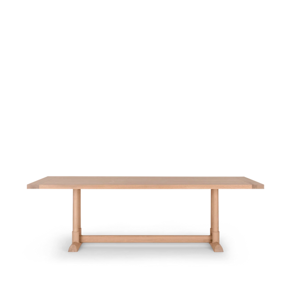 Neptune Battersea 8 Seater Oak Dining Table front view