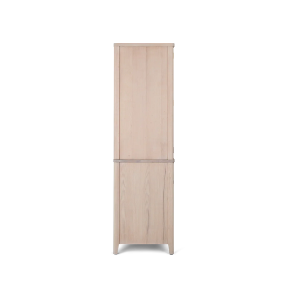 Neptune Kitchen_Kitchen furniture_Kitchen free standing default Borough Freestanding Oak Double Kitchen Larder with Marble insert