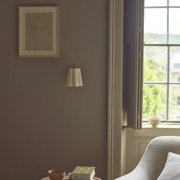 Neptune Accessories_Lighting_Wall lights default Cecile Gathered Linen Wall Light