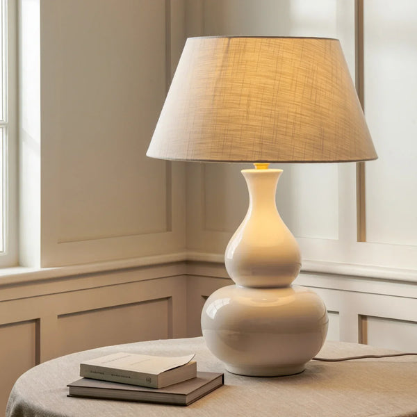 Neptune Accessories_Lighting_Table lamps Henry 19.5" Warm White Dalston Ceramic Table Lamp