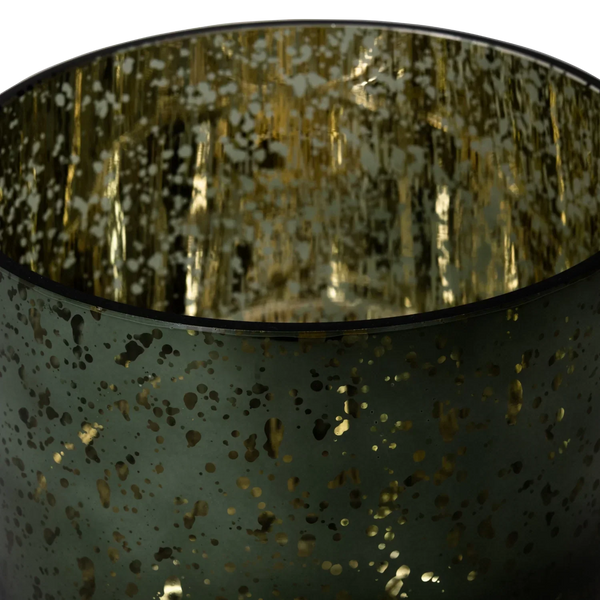 Neptune Accessories_Living accessories_Decorative accessories default Kimmeridge Glass Hurricane Candle Holder, Moss