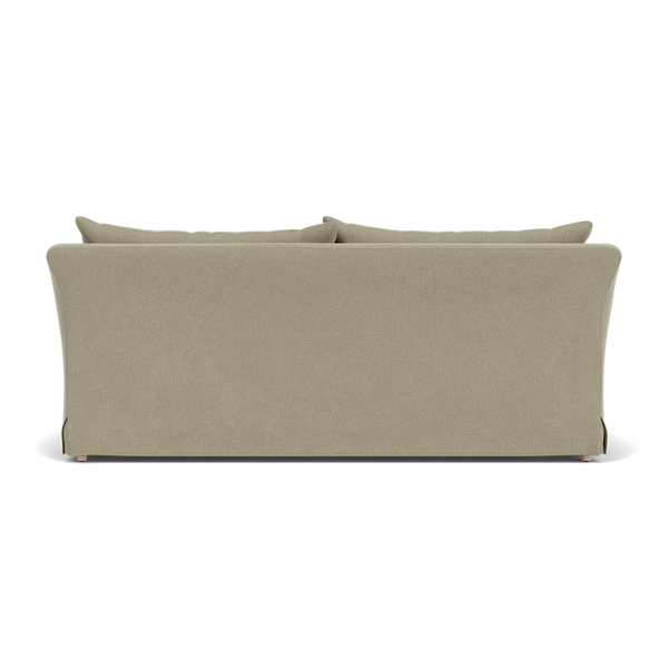 Neptune Furniture_Upholstery_Sofas default Long Island 3 Seater Sofa, Linara Moss - Natural Oak Set