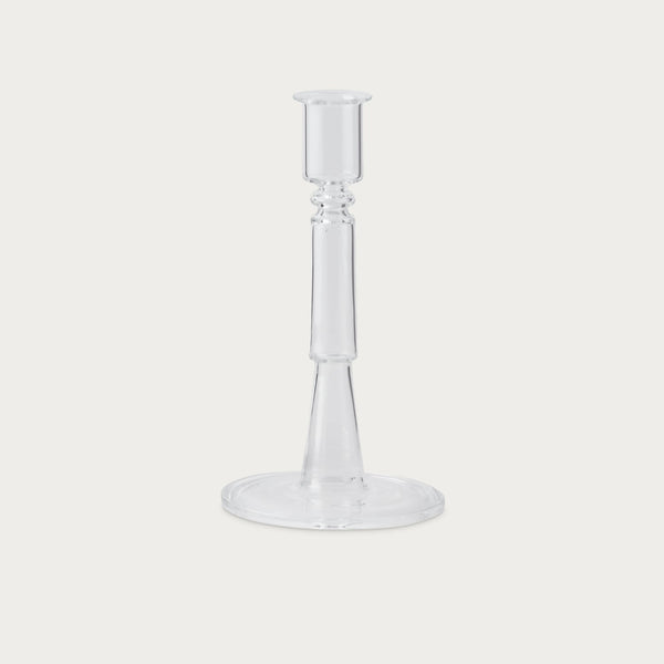 Neptune Candlesticks & Tealight Holders Ellington Glass Candlestick