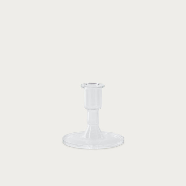 Neptune Candlesticks & Tealight Holders Ellington Glass Candlestick