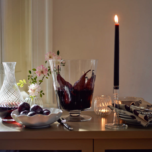 Neptune Candlesticks & Tealight Holders Ellington Glass Candlestick