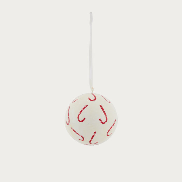 Neptune Christmas Decorations Default Candy Cane Papier-mâché Bauble