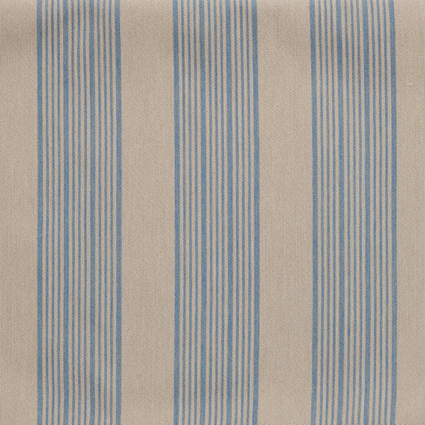 Neptune Cushions Wide Stripe Outdoor Bolster Cushion, Blue