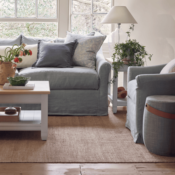 Neptune Decorating_Interior decoration_Fabric by the metre default Fabric By The Metre, Chloe Linen - Ash
