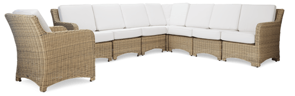 Neptune Garden Sets Compton Modular Sofa & Coffee Table Set