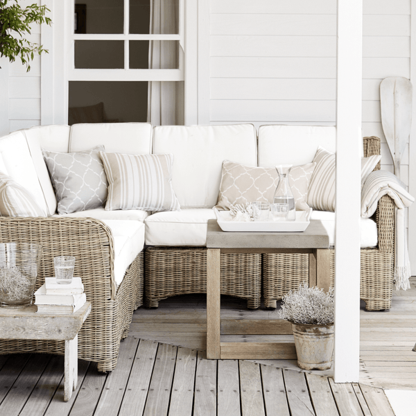 Neptune Garden Sets 5 Seater Compton Modular Sofa Set