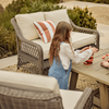 Neptune Garden Sets 4 Seater Harrington Sofa, Armchairs & Coffee Table Set
