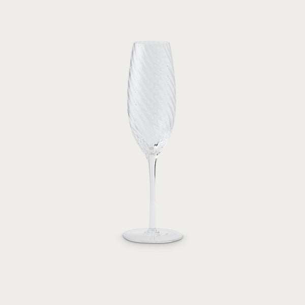 Neptune Glassware Islington Champagne Flutes, Set of 4