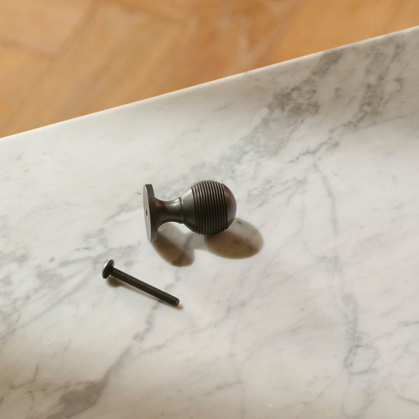 Neptune Handles & Hardware Bronze Barlow Beehive Knob, Set of 2