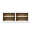 Neptune Furniture_Living & dining furniture_Living & dining storage 0 paint service Chawton Double Open Sideboard/ Bookshelf, Painted