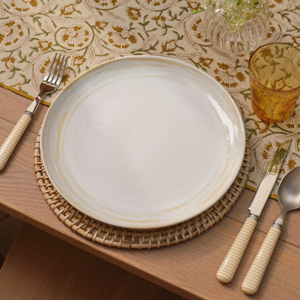 Neptune Tabletop Amberley Stoneware Dinner Plate, Set of 6