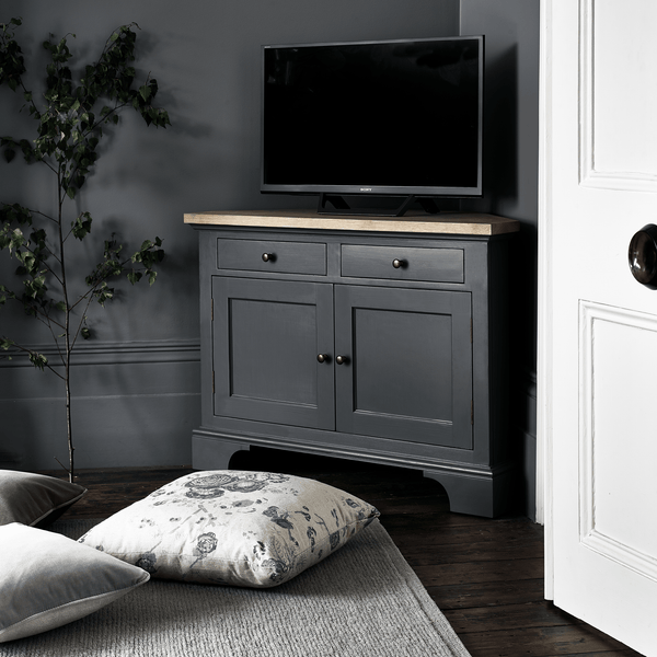 Neptune TV Cabinets 0 paint service / 3ft6 Henley Corner TV Cabinet