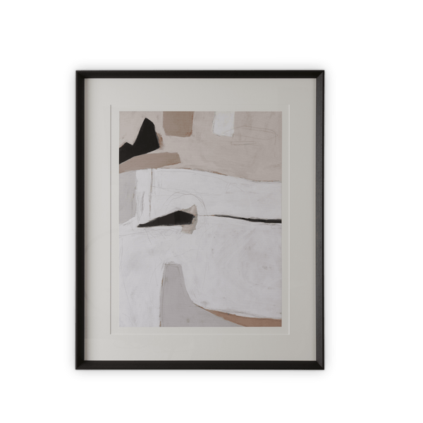 Neptune Wall Art Abstract Scene, Potters Pink
