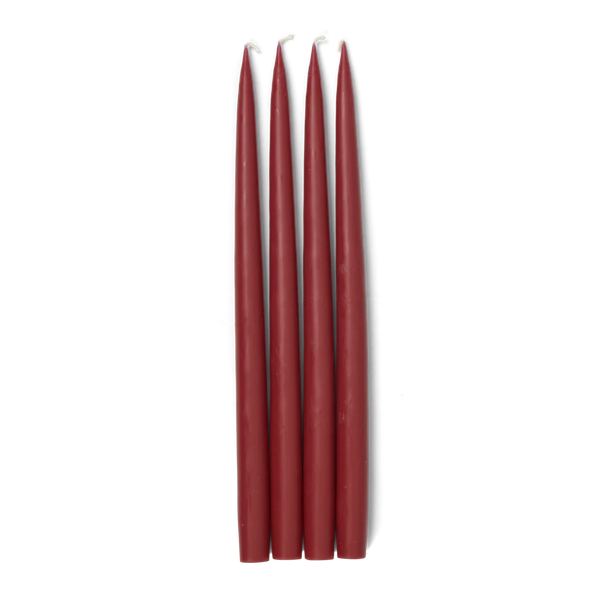 Neptune Accessories_Living accessories_Candles & diffusers default Nightingale Tapered Candles, Set of 4 - Cranberry