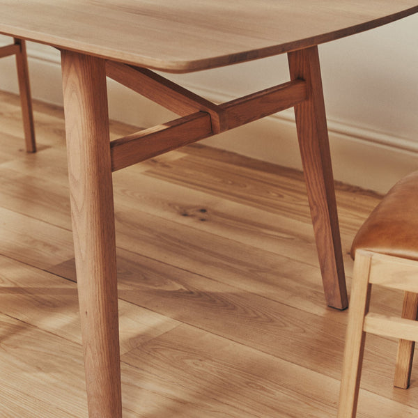 Neptune Tables Borough 8 Seater Rectangular Dining Table, Natural Oak