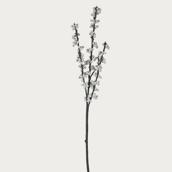 Neptune Seasonal_Christmas_Christmas accessories default Faux Bay Berry Spray, Grey
