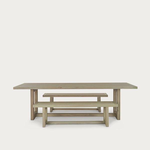 Neptune Garden Sets Pembrey 8 Seater Dining Set with Benches