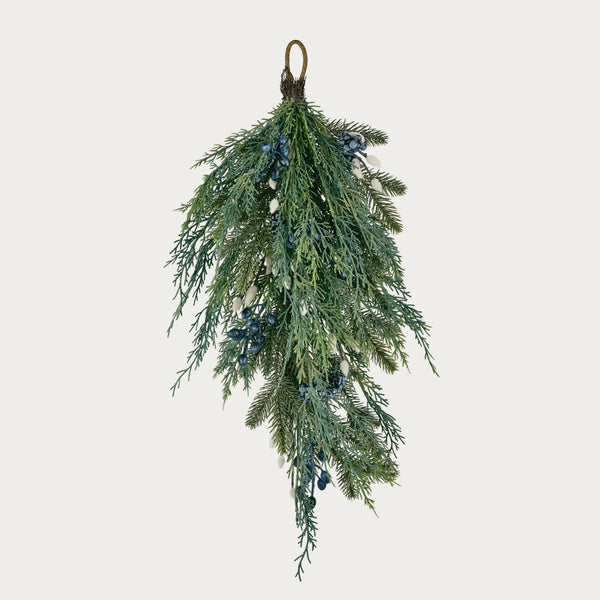 Neptune Seasonal_Christmas_Christmas accessories default Pussy Willow & Foliage Door Swag