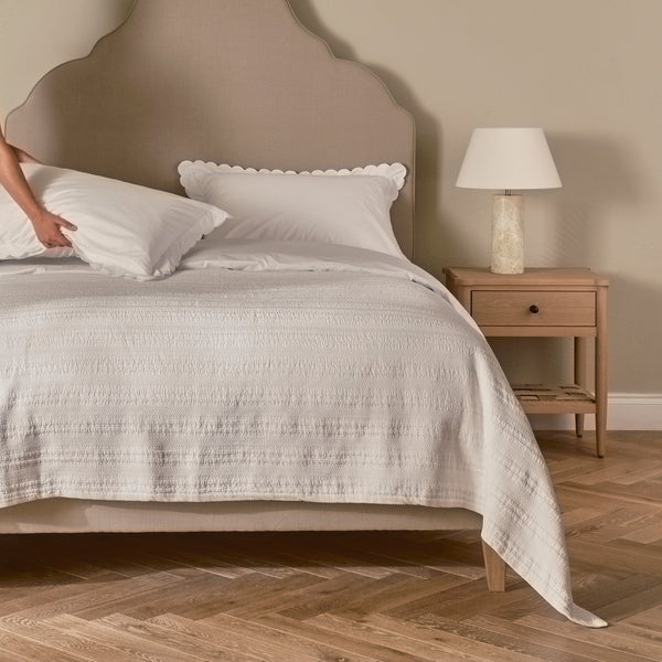 Neptune Throws Elle Cotton Bedspread