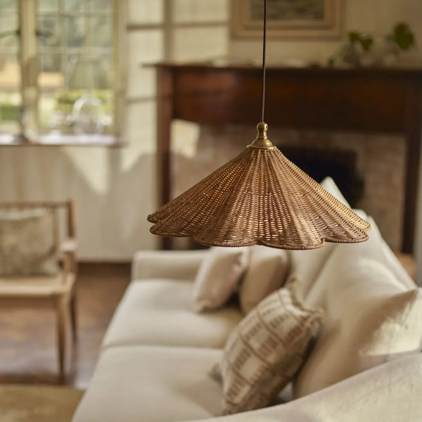 Neptune Accessories_Lighting_Pendants default Athena Rattan Pendant Light