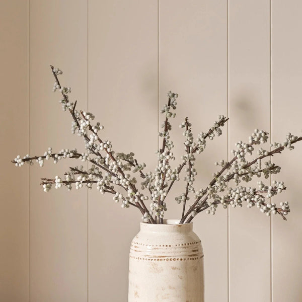 Neptune Seasonal_Christmas_Christmas accessories default Faux Bay Berry Spray, Grey