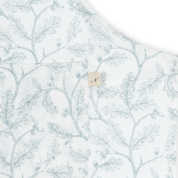 Neptune Accessories_Tabletop_Table linens default Francesca Linen Apron, Flax Blue