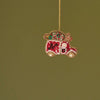 Neptune Seasonal_Christmas_Christmas tree decorations default Highbury Beaded Neptune Red Van Hanging Decoration
