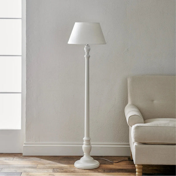 Neptune Accessories_Lighting_Floor lamps Highgate Wooden Floor Lamp, Painted