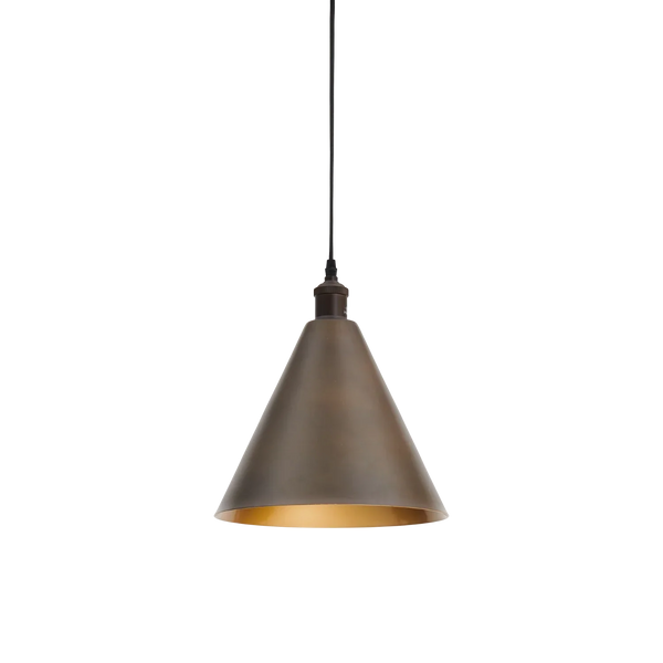 Neptune Accessories_Lighting_Pendants default Keats Bronze Conical Pendant Light