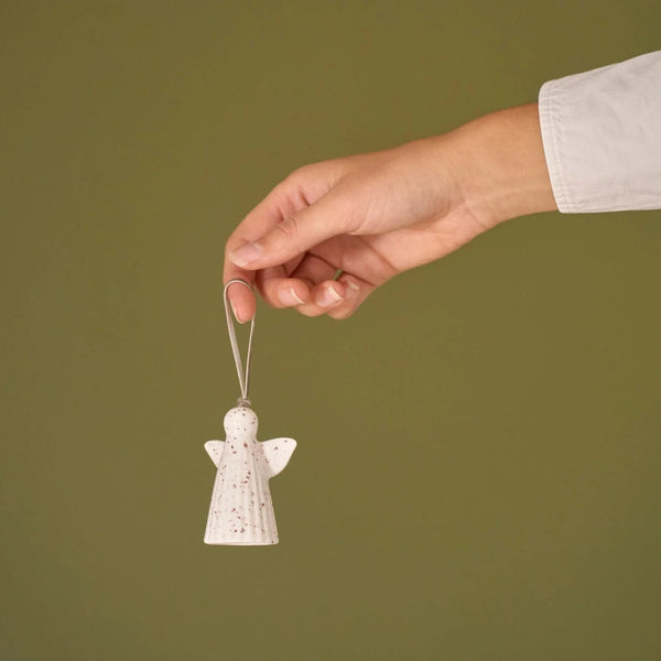 Neptune Seasonal_Christmas_Christmas tree decorations default Mirabel Ceramic Angel Hanging Decoration