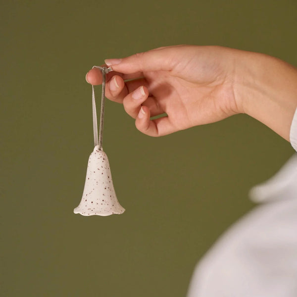 Neptune Seasonal_Christmas_Christmas tree decorations default Mirabel Ceramic Bell Hanging Decoration