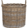 Neptune Baskets Medium Somerton Round Log Basket