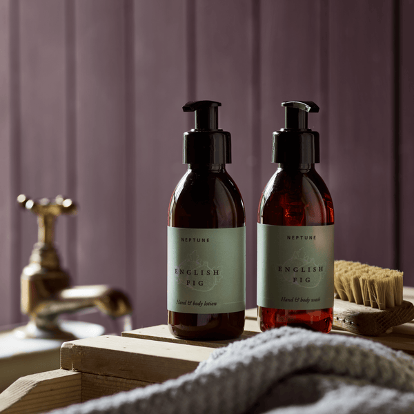 Neptune Bath & Body English Fig Hand & Body Lotion Duo