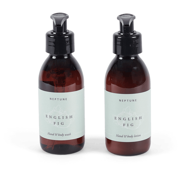 Neptune Bath & Body English Fig Hand & Body Lotion Duo