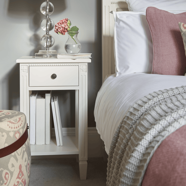 Neptune Bedside Cabinets 0 paint service Larsson Open Bedside Table