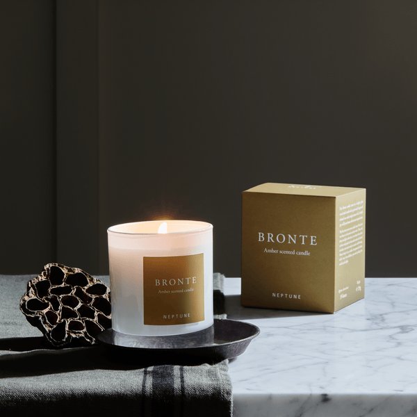 Neptune Candles Single Bronte Amber Candle