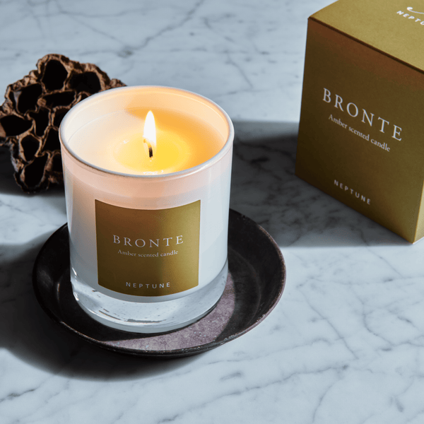 Neptune Candles Single Bronte Amber Candle